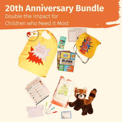 20th Anniversary Bundle: Double the Impact for Children who Need it Most - Hopeful Heroes and Comfort Buddies Kit